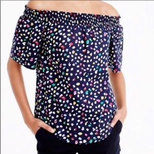 NWT J Crew Ratti Happy top